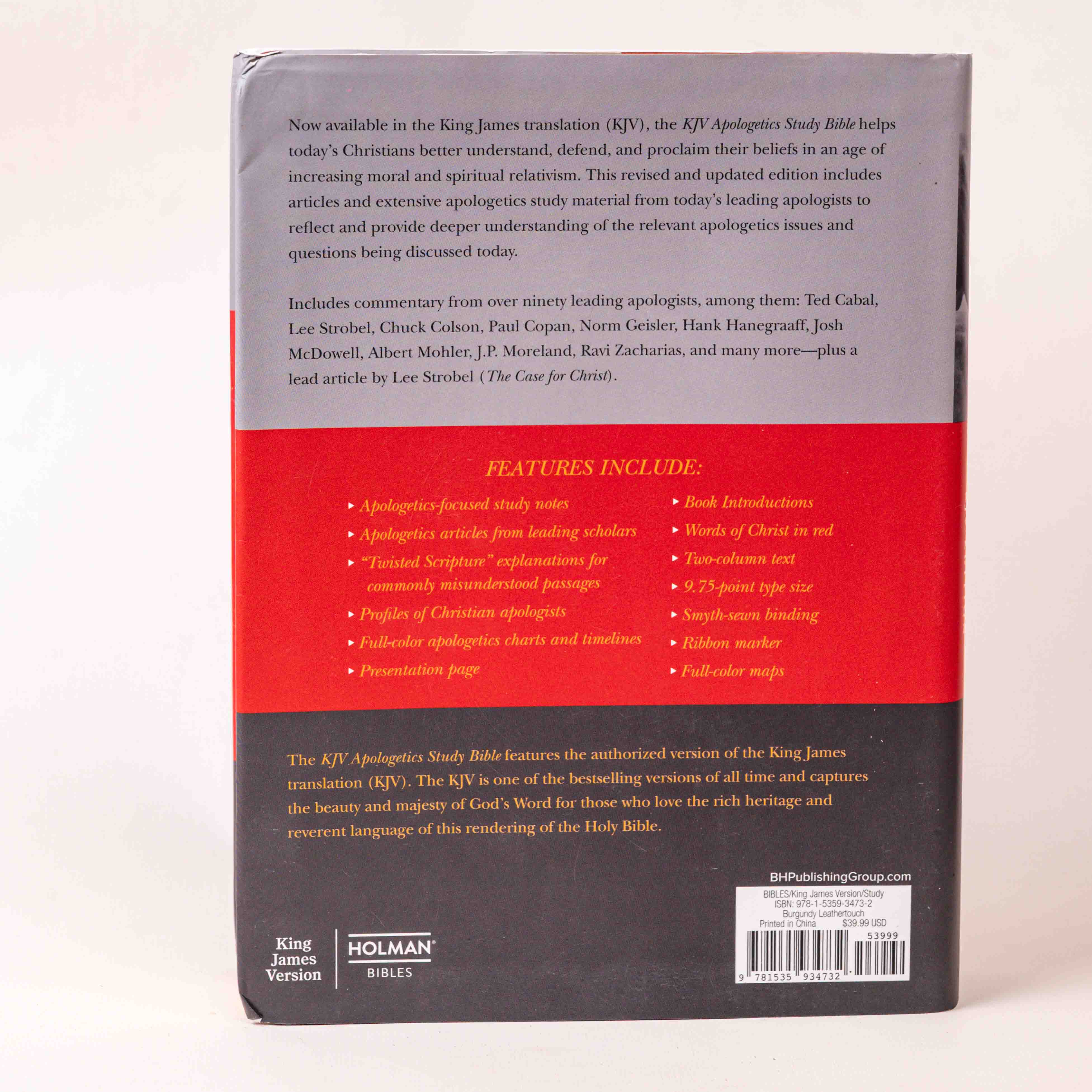 The Apologetics Study Bible – KJV Edition