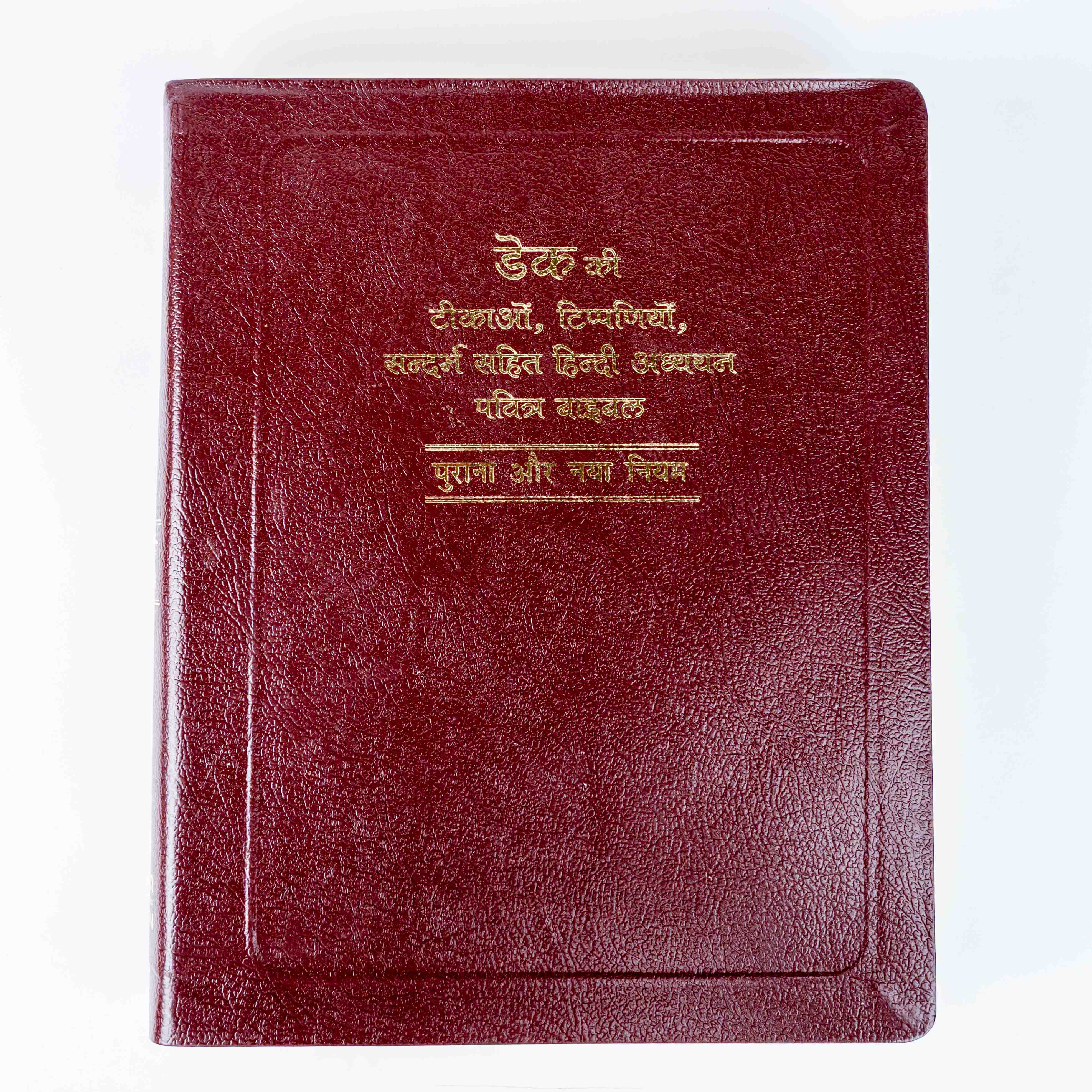 Dake Ki Tikao, Tippaniyo Sahit Sandarbh Hindi Bible Granth