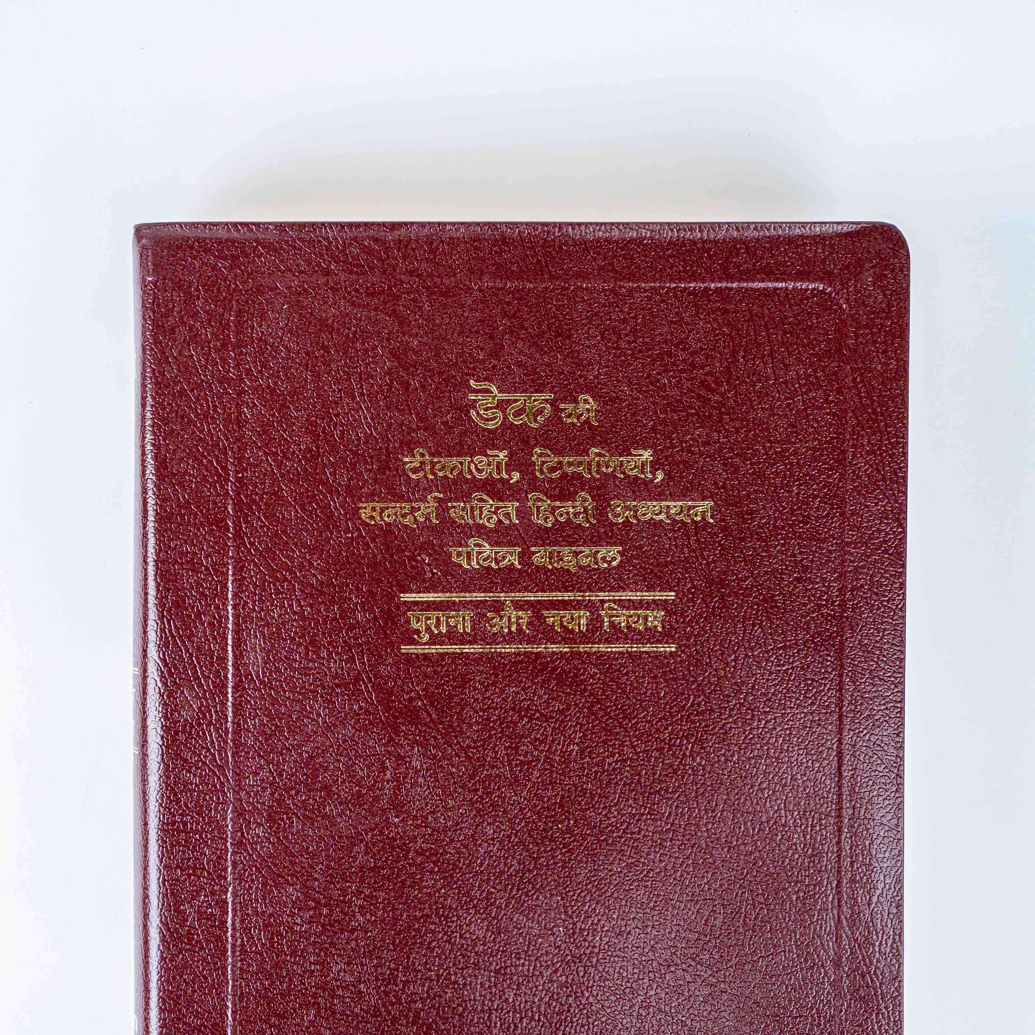 Dake Ki Tikao, Tippaniyo Sahit Sandarbh Hindi Bible Granth