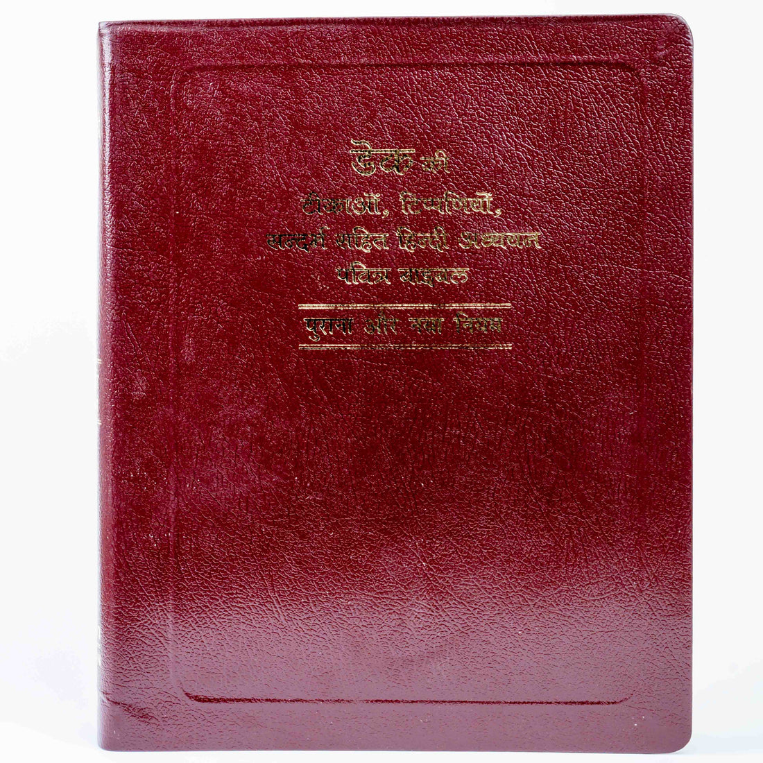 Dake Ki Tikao, Tippaniyo Sahit Sandarbh Hindi Bible Granth